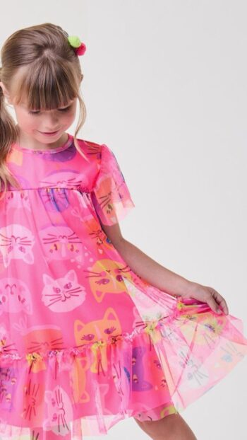 Vestido Gato Tuly Arrumadinho