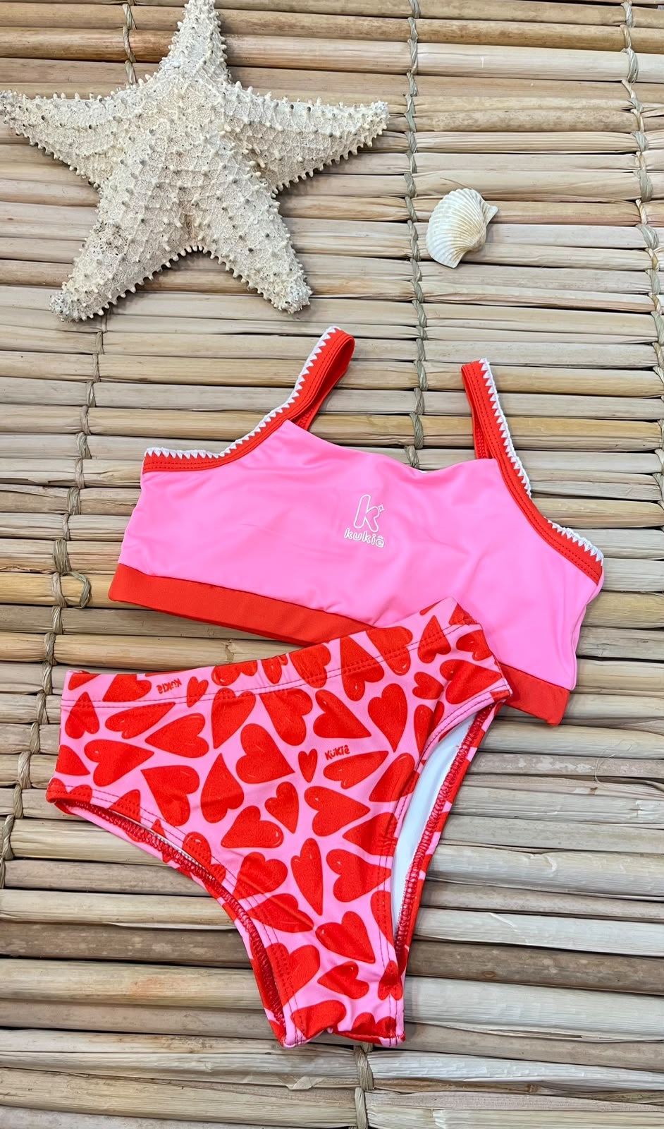 BIQUINI KUKIE VERMELHO CORAÇÃO