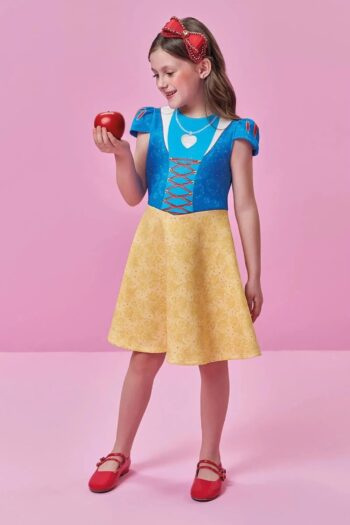 Vestido em Fly Tech 96801 Kukiê Infantil Menina