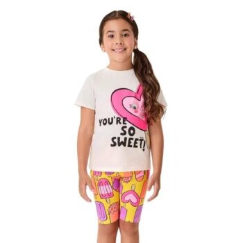 Conjunto Blusa You´re So Sweet-Estampada Bimbi