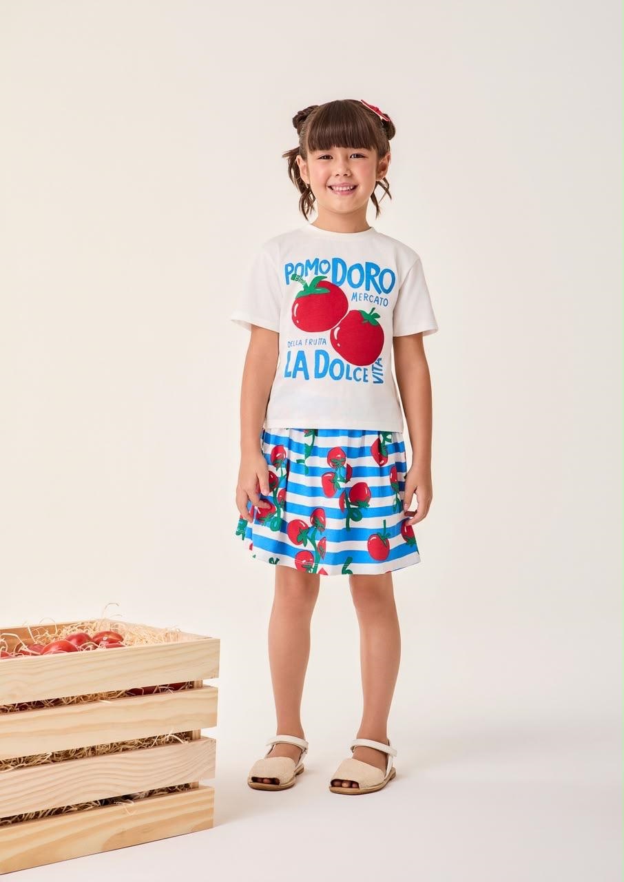 CONJ SHORTSAIA POMODORO