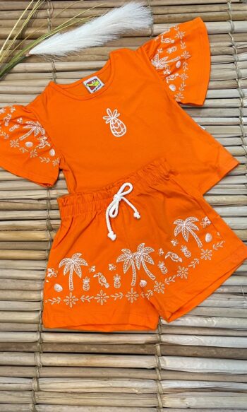 Conjunto Abacaxi Jaca Lelé