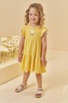 VESTIDO AMARELO BORDADO