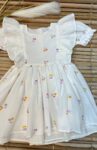 VESTIDO CLASSICO COM CEREJAS -IA