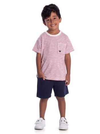 Conjunto Infantil Siri Náutico Nini Bambini